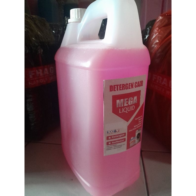 Jual deterjen cair pink laundry 5 liter wangi dan hemat | Shopee Indonesia
