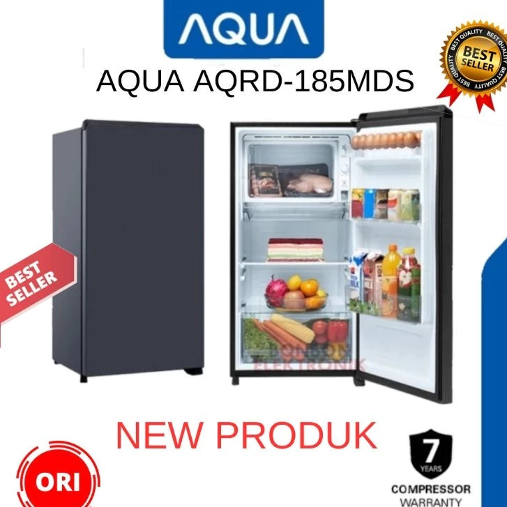 AQUA 184L 冷蔵庫 大きめの単身向け 2018年製【地域限定配送無料