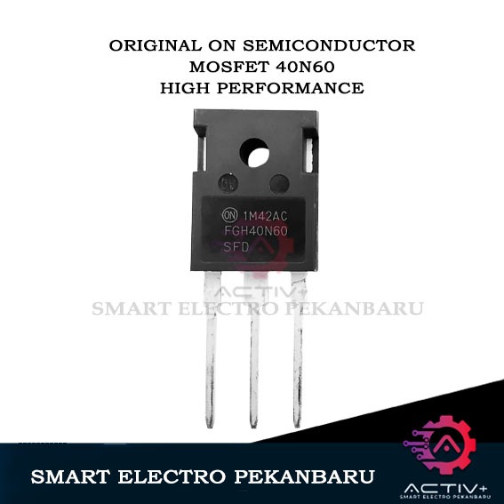 Jual ORIGINAL 40N60 MOSFET ON SEMICONDCUTOR FGH40N60SFD 40A 600V FGH ...