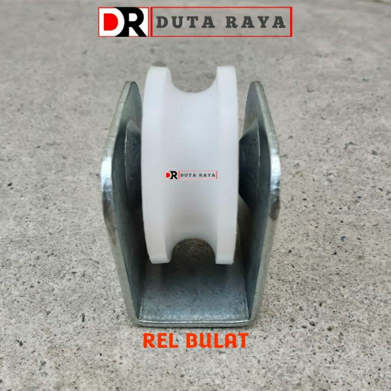 Jual Roda Nilon Ukuran 6, 7 & 8cm Pintu Pagar Rel Siku & Rel bulat ...