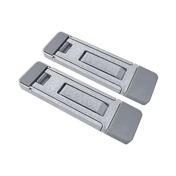 (Paduan Stand) 2pcs Bracket Stand Holder Laptop Notebook Universal Portable Bahan Metal Bisa