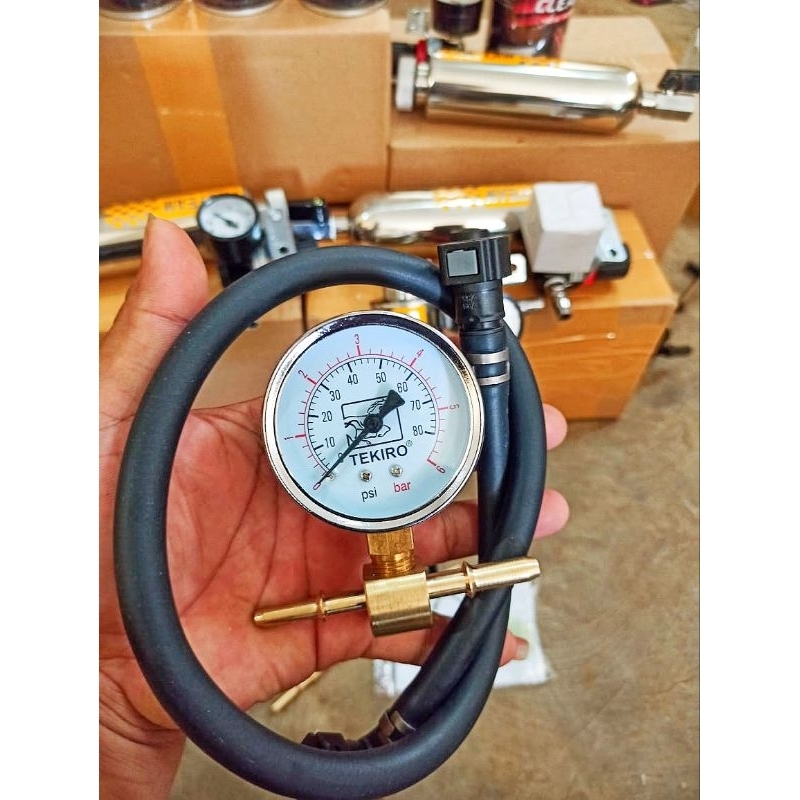 Jual Fuel Pump Tester Alat Cek Ukur Tekanan Bahan bakar motor injeksi ...