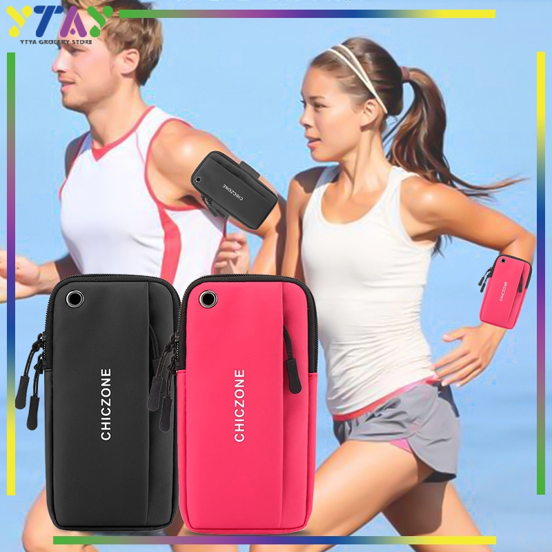 Jual 4 In 1 Tas Pinggang Sport Armband Pria Wanita Waterproof Armband ...