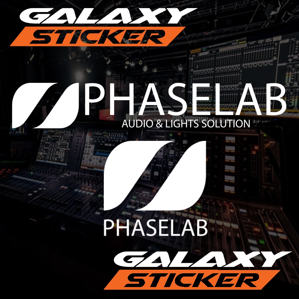 Jual cutting sticker hardcase box audio phaselab.stiker sound system ...