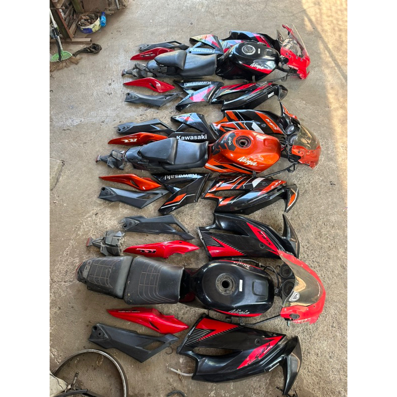 Jual body full set ninja rr new copotan motor | Shopee Indonesia