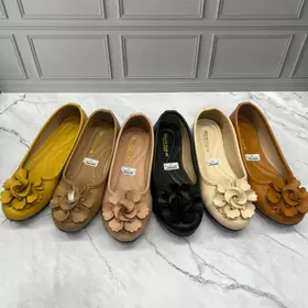 Gratica Sepatu Wanita Flat Shoes Sandal Balet Variasi Bunga AP 081