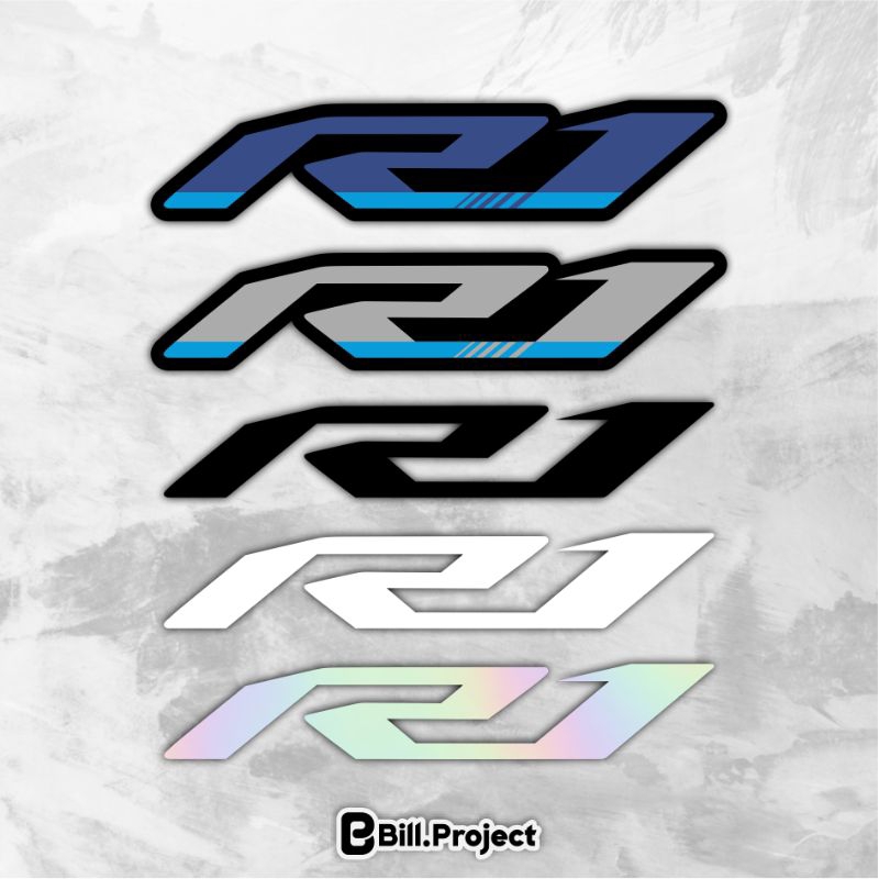 Jual Sticker Vinyl & Cutting Yamaha R1 (14.500) + Packing (2.500 ...