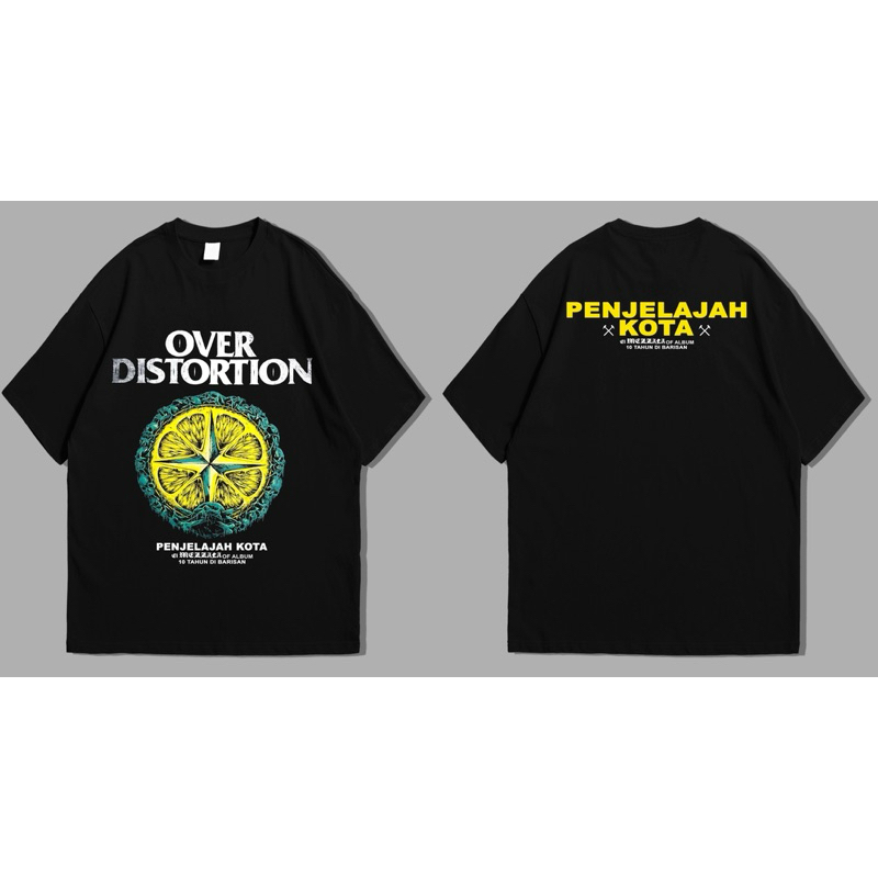 Jual Over Distortion - Penjelajah Kota / Kaos Band Overdistortion ...