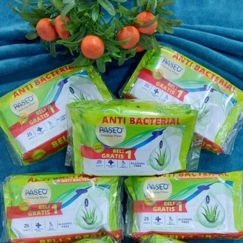 Jual Tisu basah beli 1 gratis 1 Paseo/ baby wipes (1 bundle isi 2 pack ...