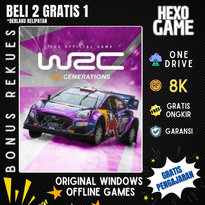 Jual WRC Generations The FIA WRC Official Game PC Game