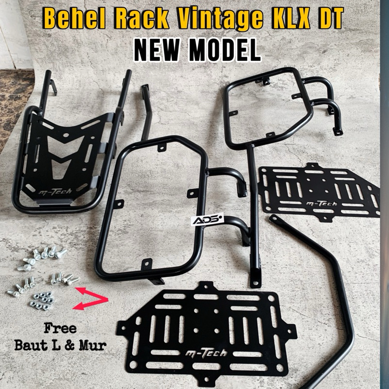 Jual New Rack Behel Vintage KLX Dt 150 Wr155 Crf150 Top Rack Side Rack ...