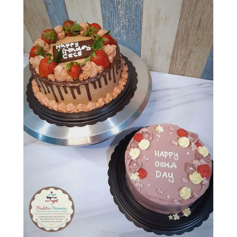 Jual kue ulang tahun coklat / tart murah malang / tart malang / kue