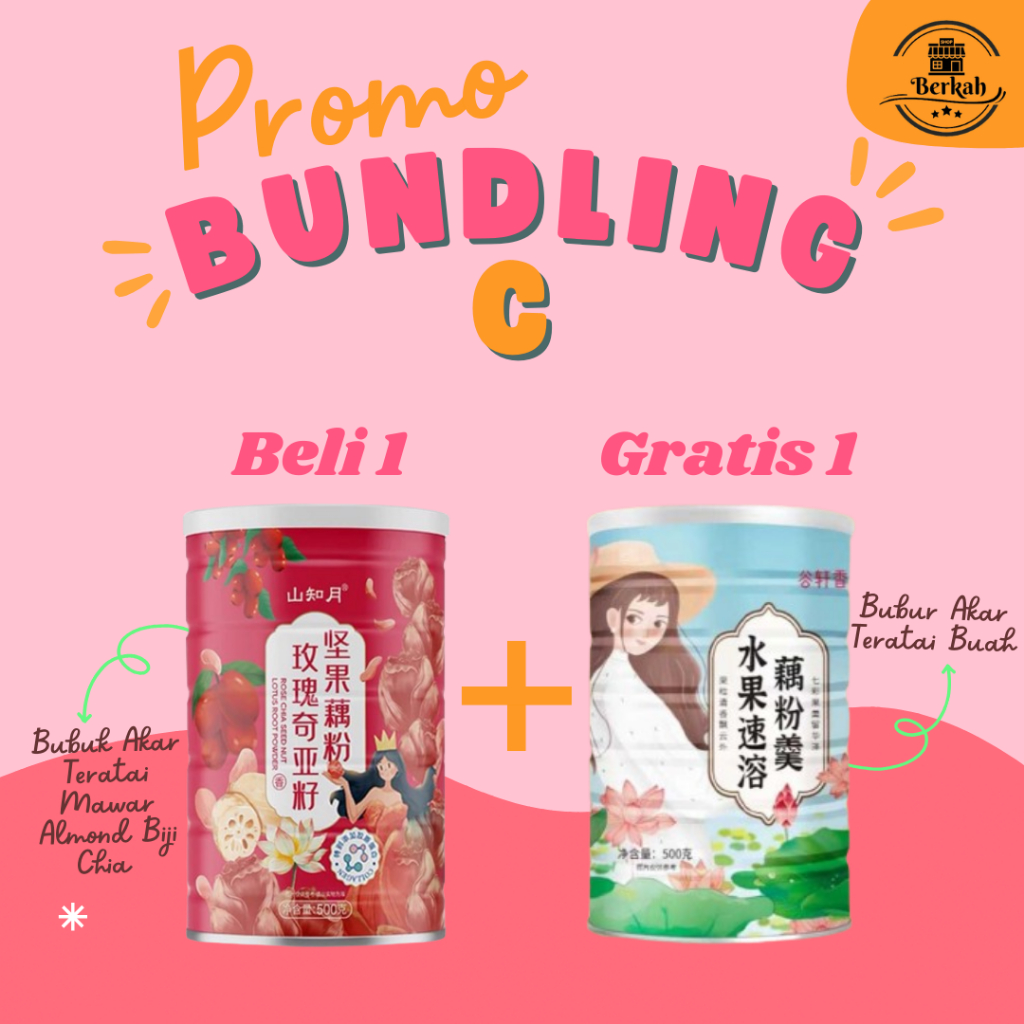 Jual Promo Beli 1 Gratis 1 Oufen Lotus Root Powder - Bubuk Akar Teratai ...