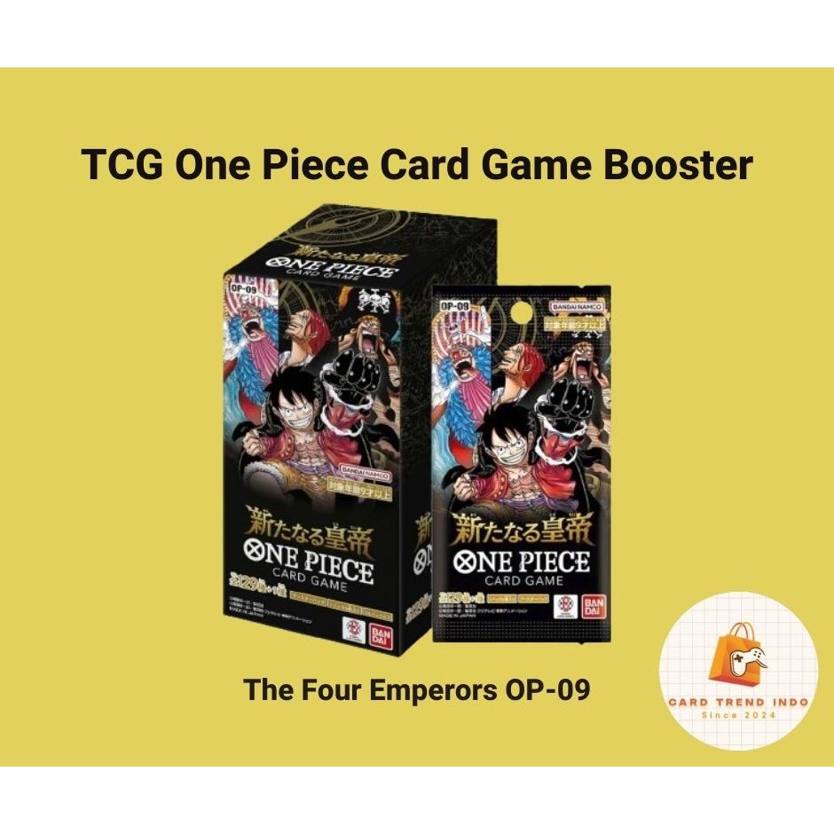 One Piece OP09 Booster Box – The Four Emperors (Japanese Edition) – Factory Sealed