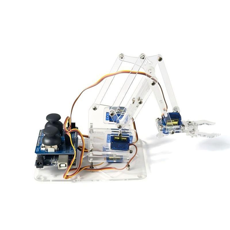 Jual Robot Arm DIY Mechanical Claw Robot for Arduino Smart Robot ...