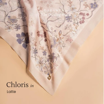 DAFANYA All Series Jilbab All Motif Kerudung Segi Empat Hijab Scarf Bahan Voal Laser Cut BOX
