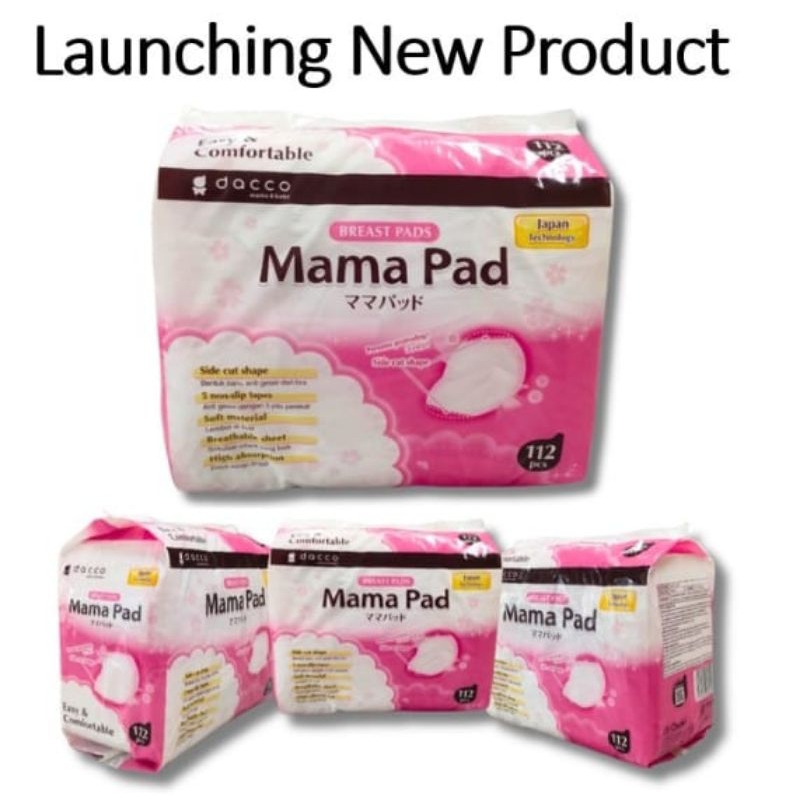 Jual (D)BREAST PADS MAMA PAD 24PCS & 56PCS DAN BRAST PADS GABAG ...