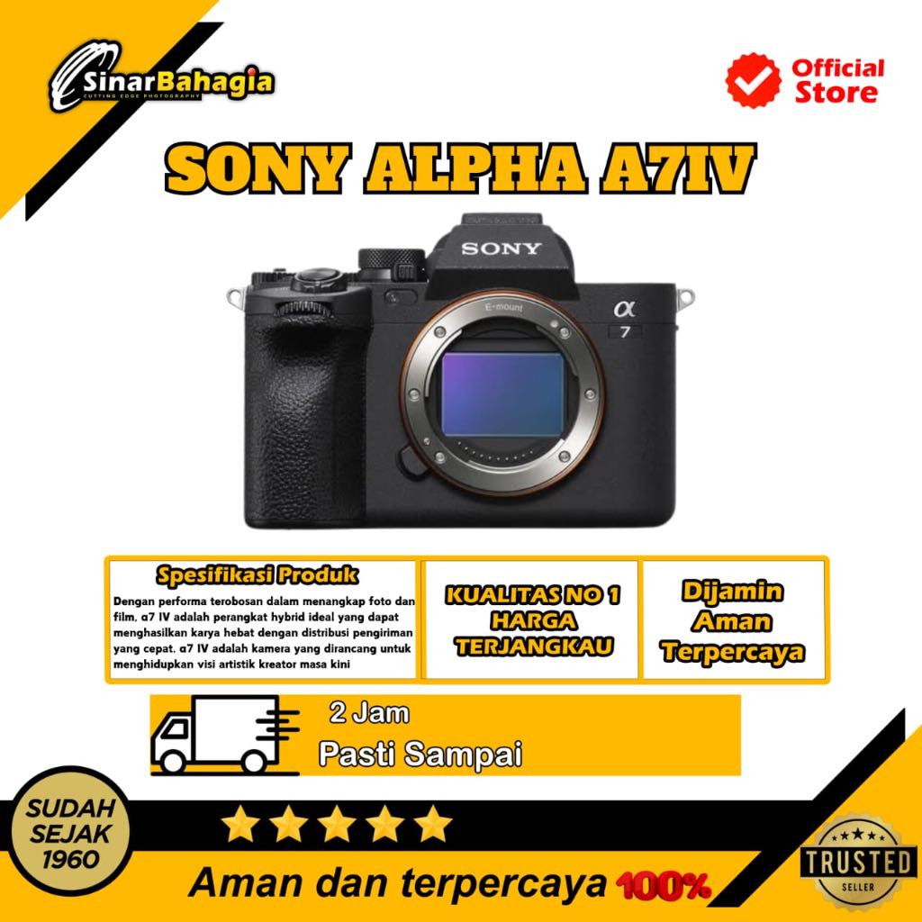 Jual Sony A7IV Sony a74 Sony A7 IV Mirrorless Camera (Body Only ...