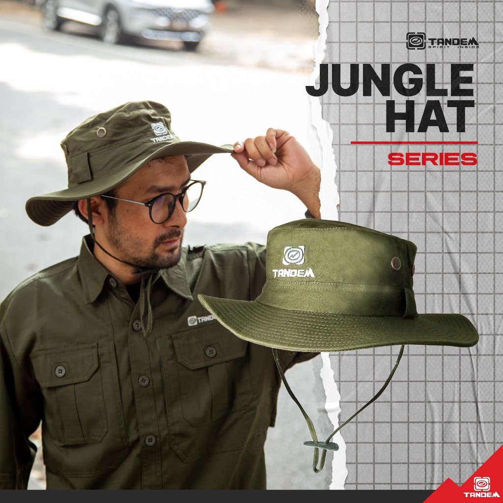 Jual Tandem - Topi Rimba Eva Topi Bucket Hat | Shopee Indonesia