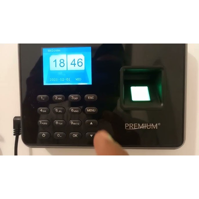 Jual Mesin Absensi Fingerprint Attendance Sidik Jari Absen Biometrik ...