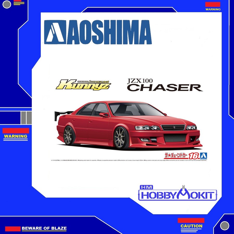 Aoshima 1/24 Kunny'z JZX100 Chaser Tourer V '98