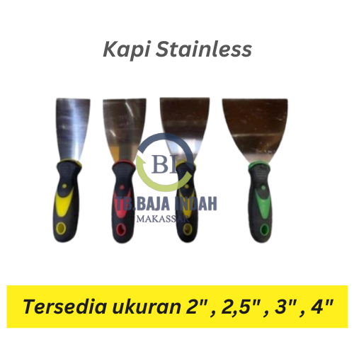 Jual Kapi / Kape / Kape Piso Dempul / Kape Besi Gagang Karet / Scrapper ...
