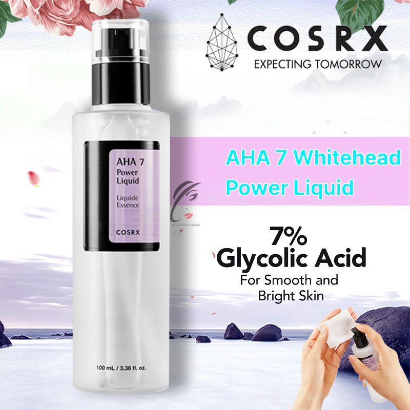 Jual COSRX AHA 7 Whitehead Power Liquid 100ml komedo toner exfoliating