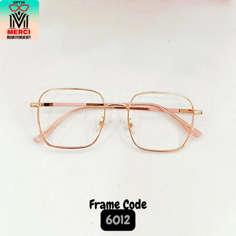 Jual Kacamata cewek model Kotak Kode Frame 6012 | Shopee Indonesia
