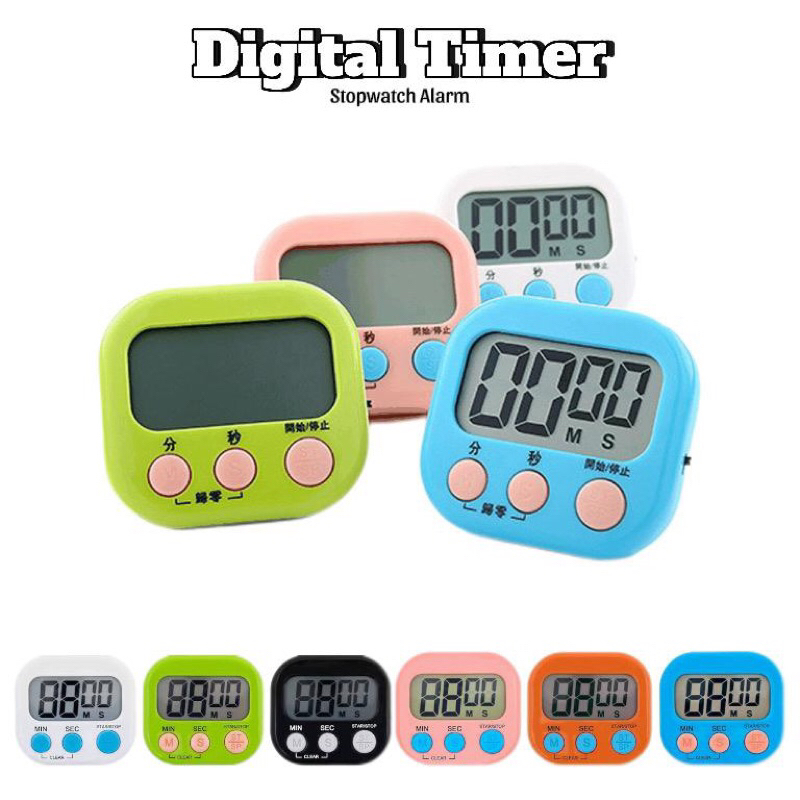 Jual Digital Timer Kitchen / Alarm Timer Masak / Pengatur Waktu Digital ...
