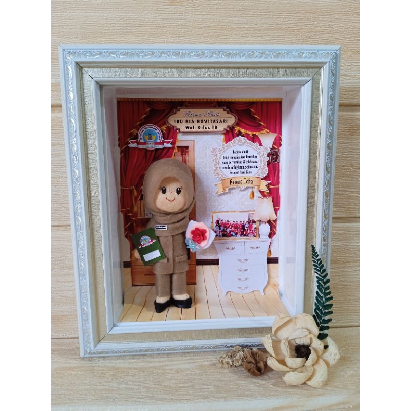 Jual Boneka Guru | Boneka Kemas Frame | Hadiah Hari Guru | Boneka ...