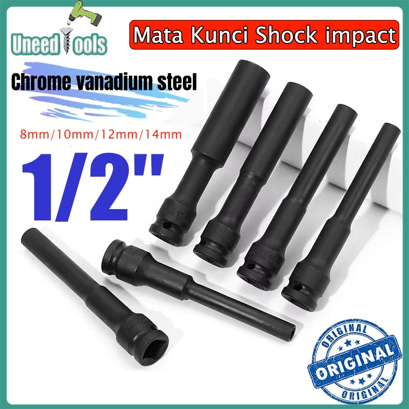 Jual UneedTools Mata Shock impact Cover 12 Hex Socket Head Adapter ...