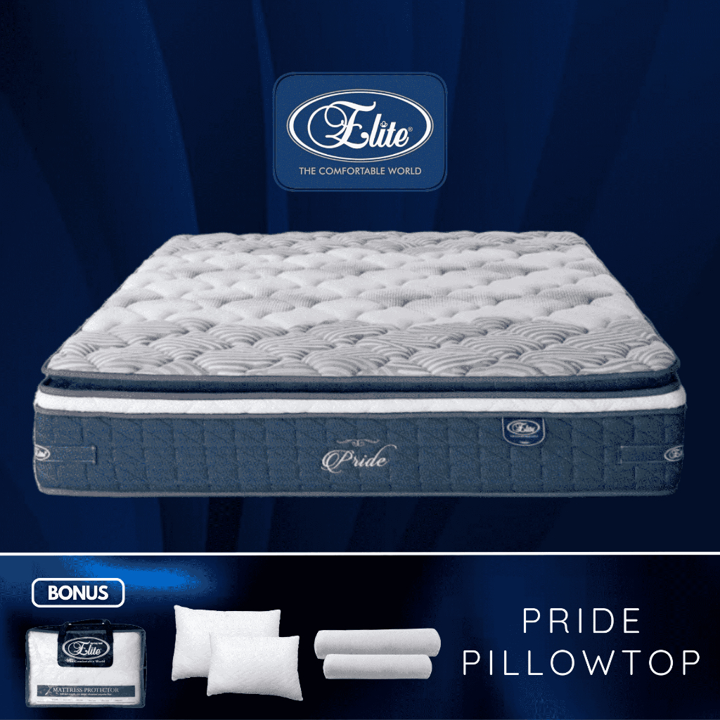 Jual ELITE Pride Kasur Springbed Pillowtop 160x200 (Kasur Only