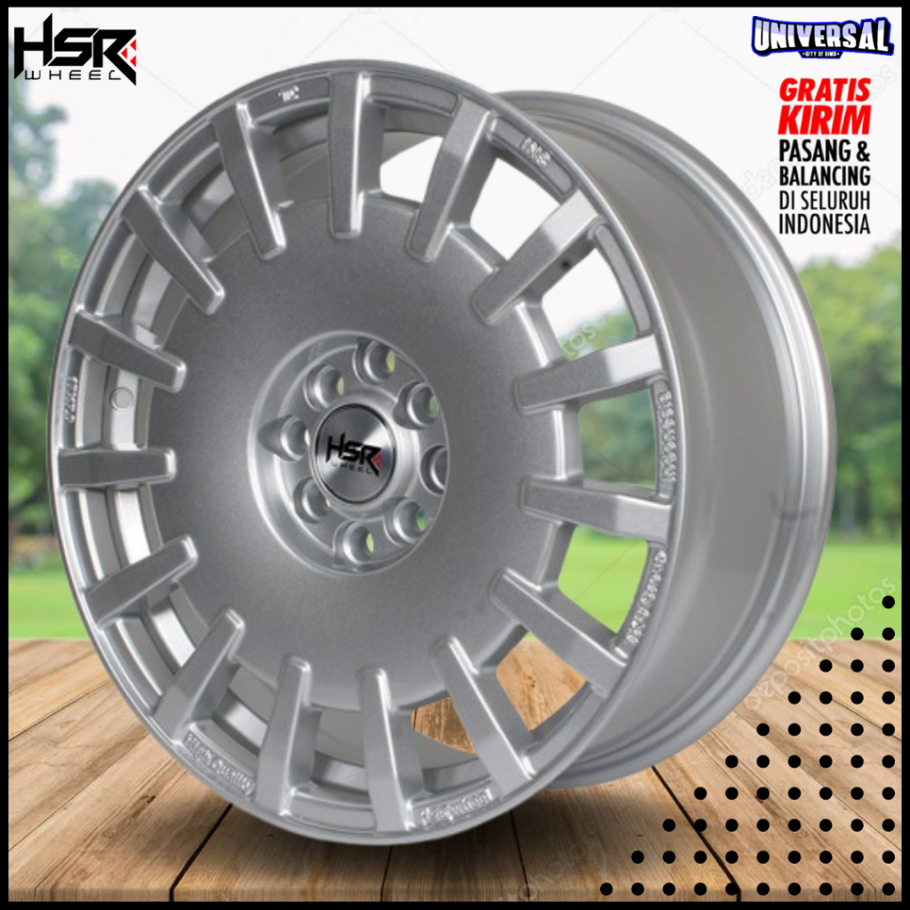 Jual Velg Mobil Honda Freed Mobilio Jazz R17 HSR Arrow Type Model Rally ...
