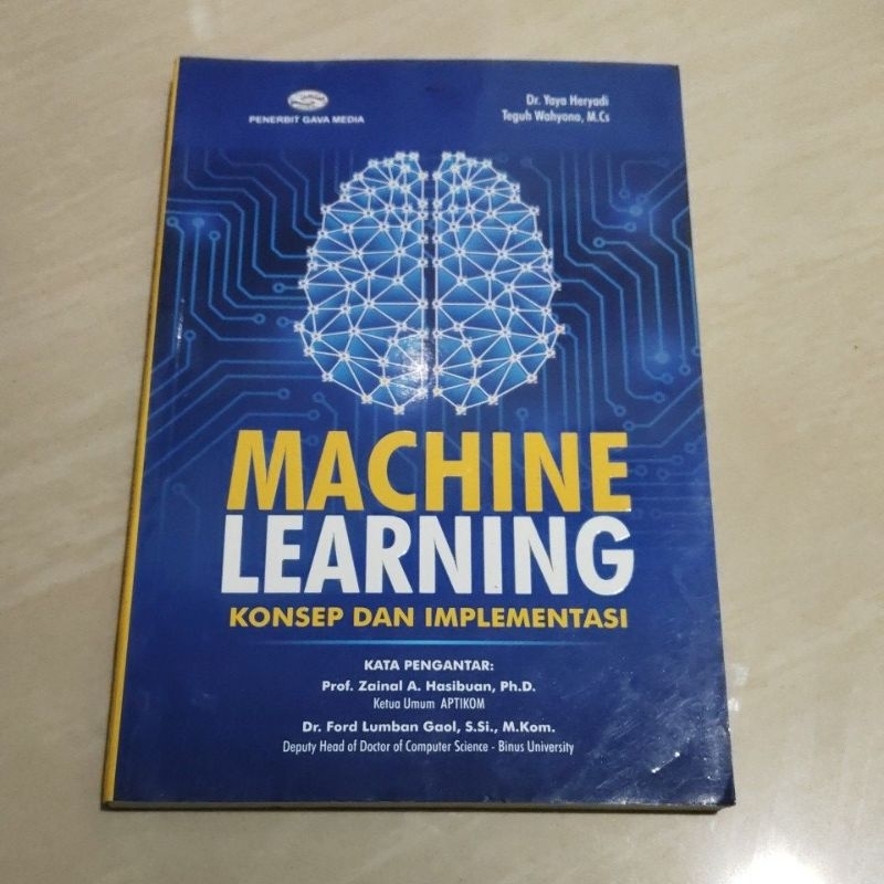 Jual BUKU MACHINE LEARNING KONSEP DAN IMPLEMENTASI PENERBIT GAVA MEDIA ...