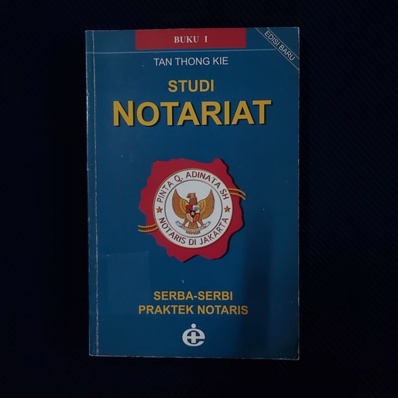 Jual Buku Original Studi Notariat ︎ Serba ~ Serbi Praktek Notaris TAN ...