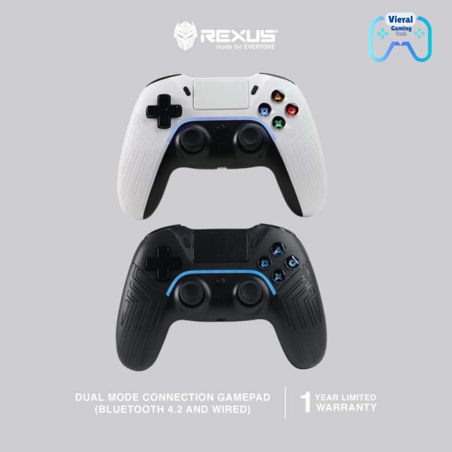 Jual Rexus Gladius GX300 Gamepad Controller Gaming Joystick PC ...