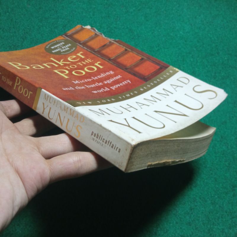 Jual Banker to the Poor by Muhammad Yunus (Nobel Prize Winner) | Shopee ...