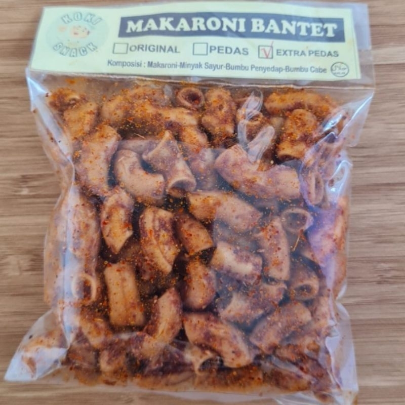 Jual Viral 70gr Makaroni Bantet Koki Snack Tasikmalaya