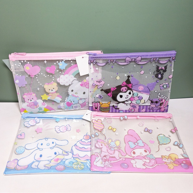 Jual Map File Jaring Mika A5 Karakter Sanlio / Map Dokumen ukuran a5 ...