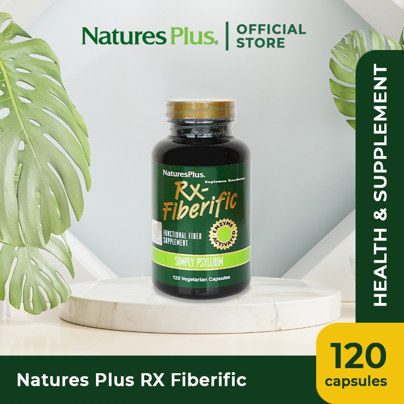 Jual Natures Plus RX-Fiberific - 120 Capsules | Shopee Indonesia