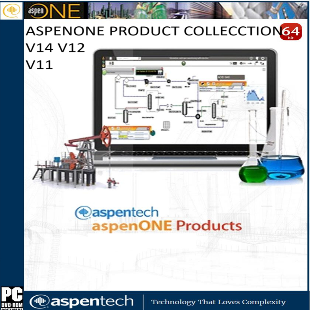 Jual [WorkAspenOne Collection ]Aspen Tech AspenONE 2022 V12.2 HYSYS ...