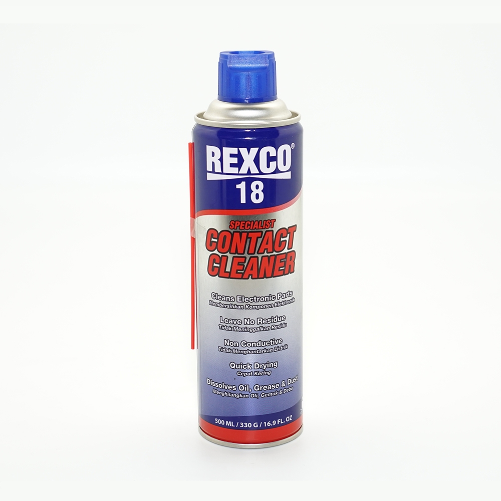 Jual REXCO 18 Contact Cleaner 500 Ml Pembersih Komponen Elektronik ...