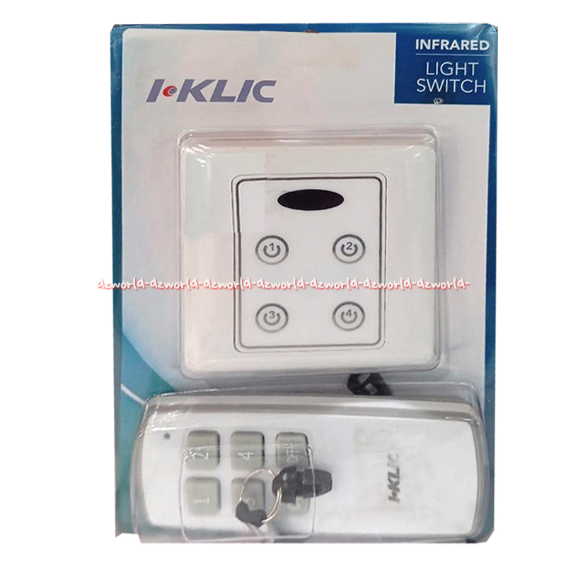 Jual I-Klic Infrared Light Switch Remote Kontrol Digital Infra Red ...