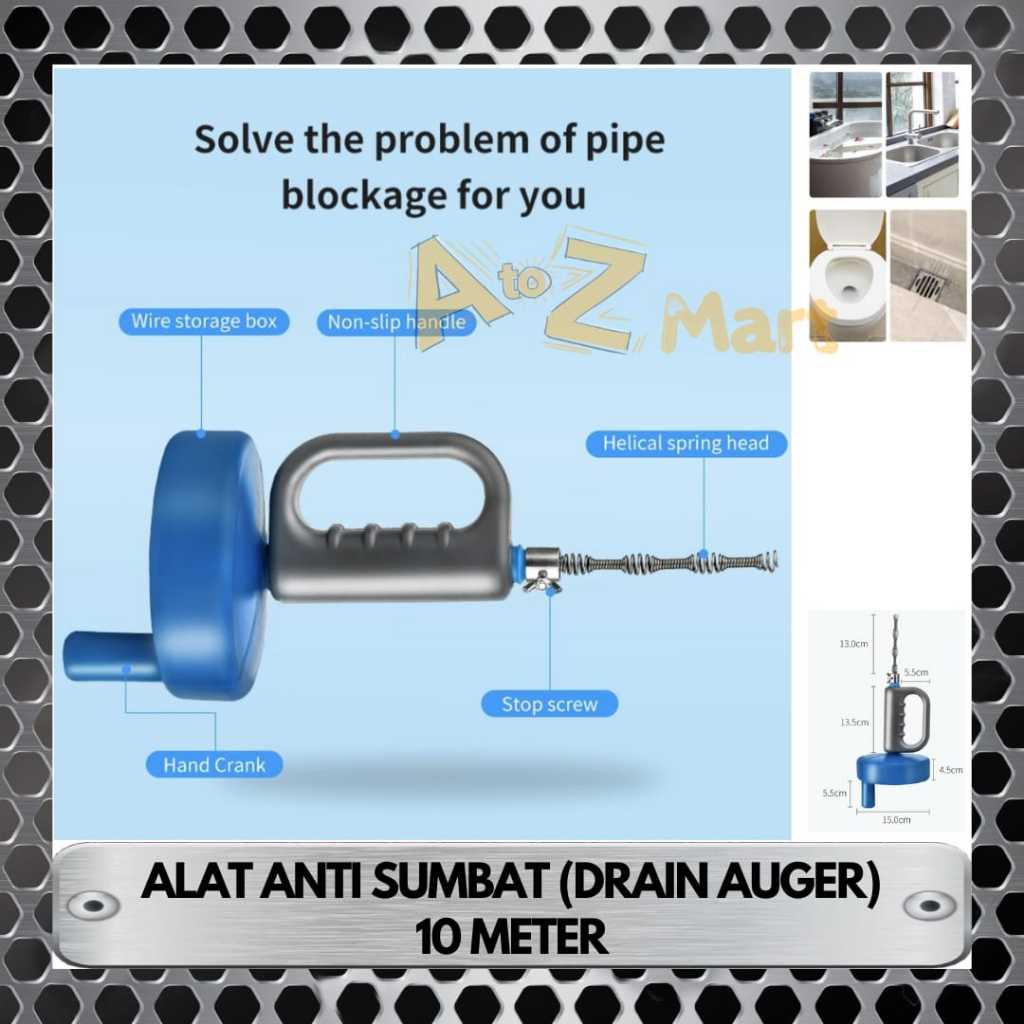 Jual KAWAT SPIRAL ALAT ANTI TERSUMBAT SUMBAT PEMBERSIH SALURAN PIPA ...