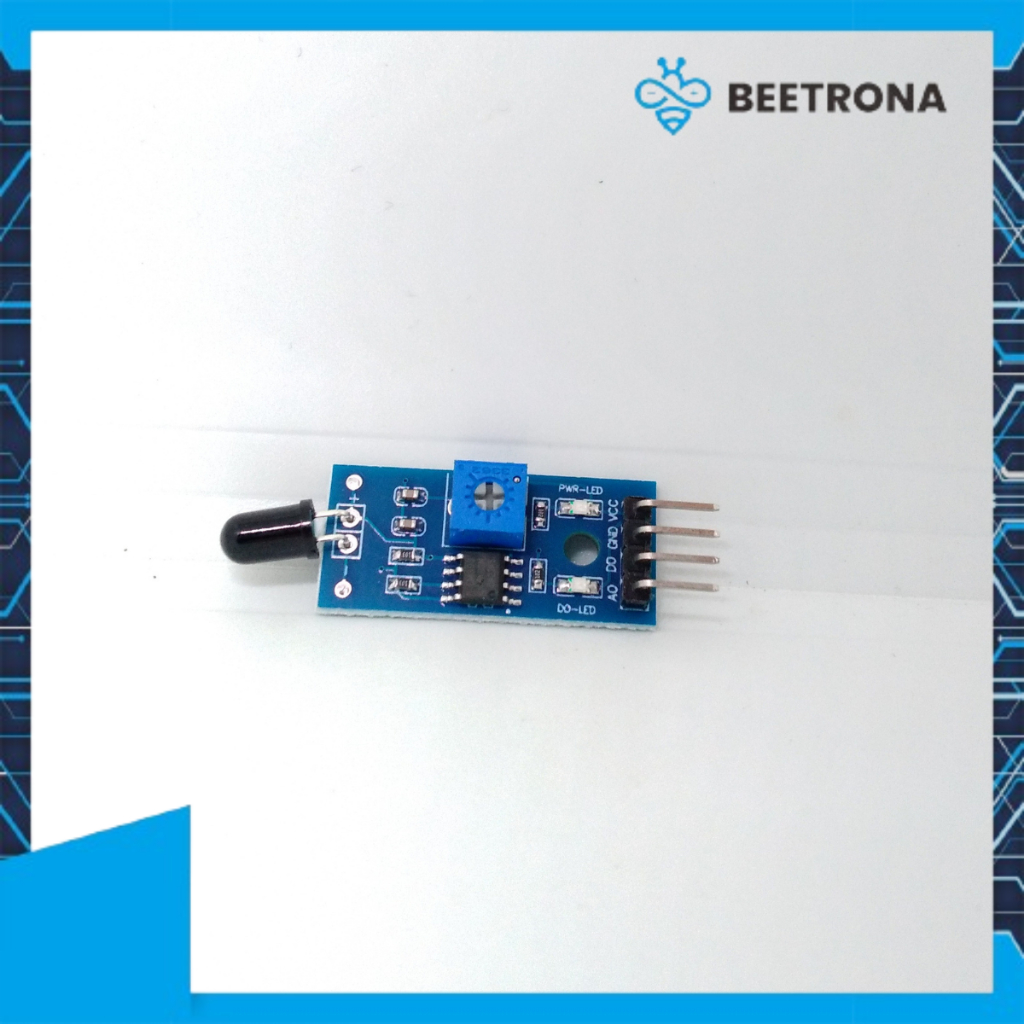 Jual Flame Detection Sensor Module pendeteksi Api for Arduino IR ...