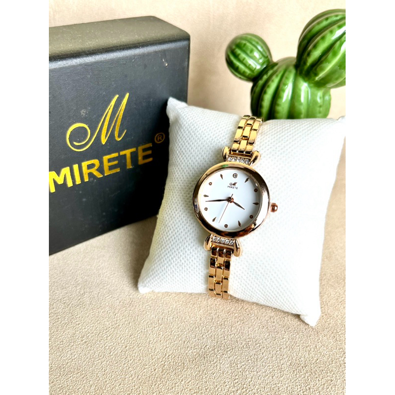 Jual MIRETE Jam Tangan Fashion Wanita Model Imut Diameter Kecil. Analog ...