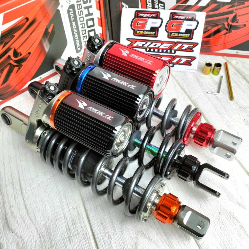 Jual Shock Ride It GP Premium Double Klik ukuran 310 mm 330 mm Skok Pnp ...