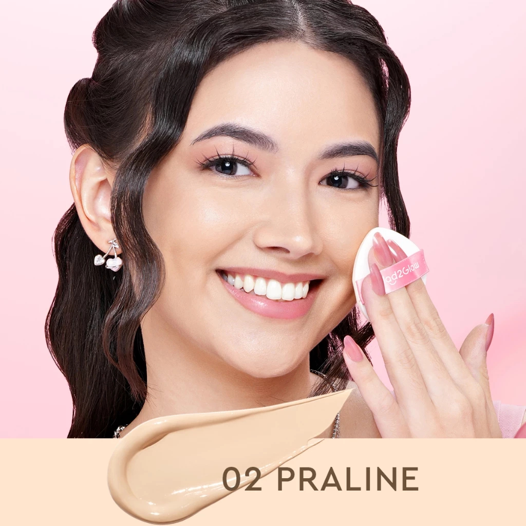 GLAD2GLOW Perfect Cover Cushion