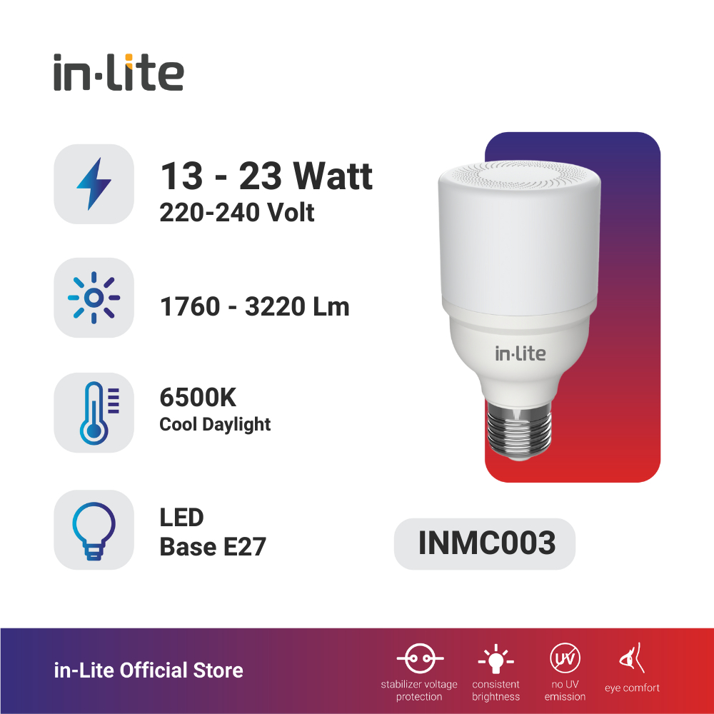 Jual in-Lite LED Lampu Bohlam Mini Kapsul INMC003 Beli 3 Gratis 1 ...
