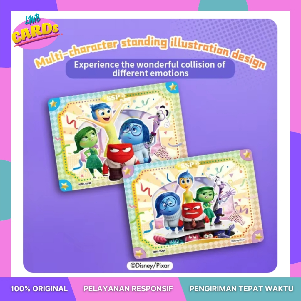 Jual [Card Fun] Inside Out 2 - Per Box (isi 10 Pack) | Shopee Indonesia